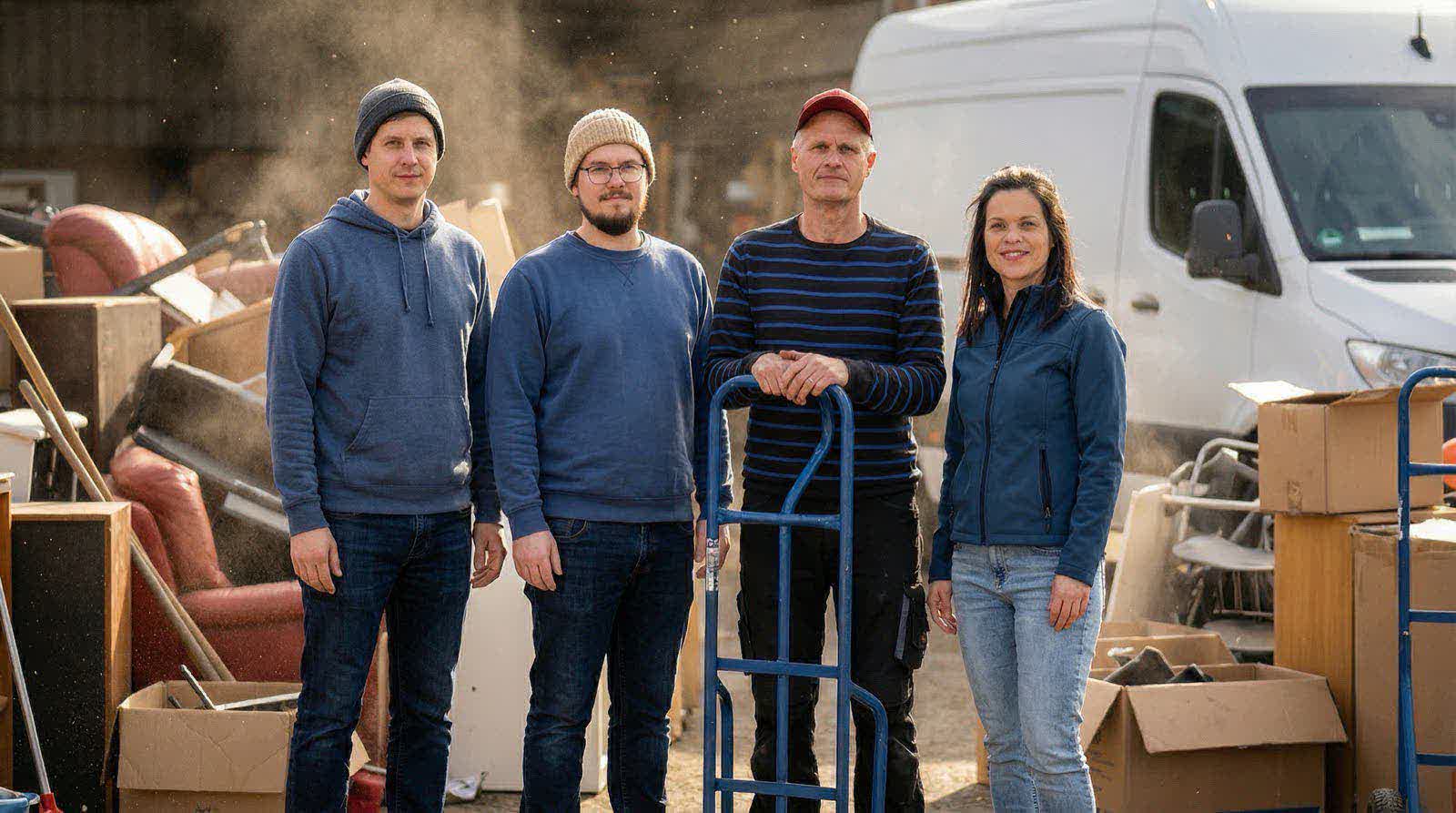 Das Team von RÜRA Rümpel Rauschmann – familiengeführte Entrümpelung in Franken